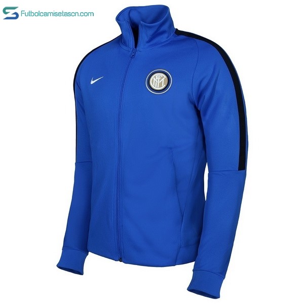 Chaqueta Inter 2017/18 Azul